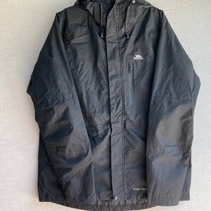 Trespass Men’s TP75 Waterproof Windproof Breathable Jacket Taped Seams B…